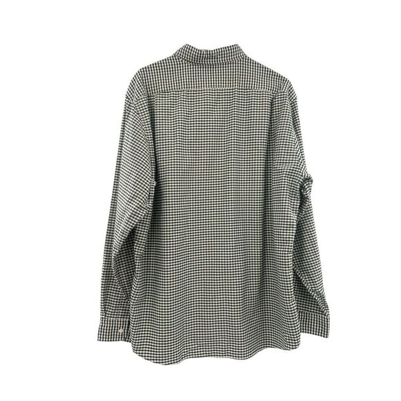 Cremieux  long sleeve black and white button down. Size XL - Picture 2 of 13